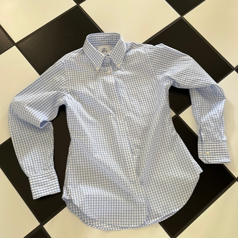 Black Fleece by Thom Browne cotton check shirt